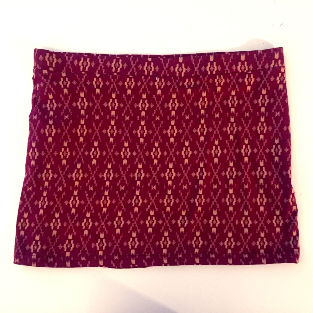 70's Inspired Mini Skirt